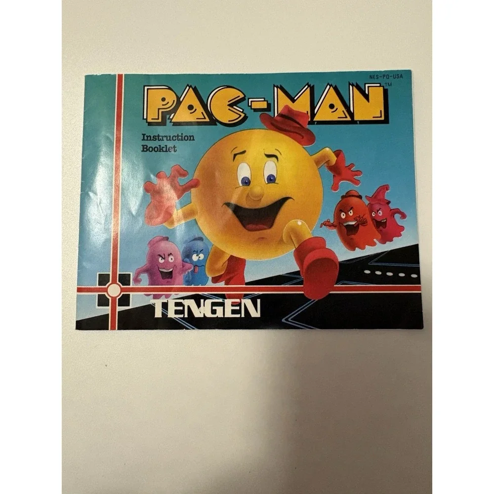 Tengen Pac-Man NES Original Cartridge Case Box for Nintendo NES Model Authentic